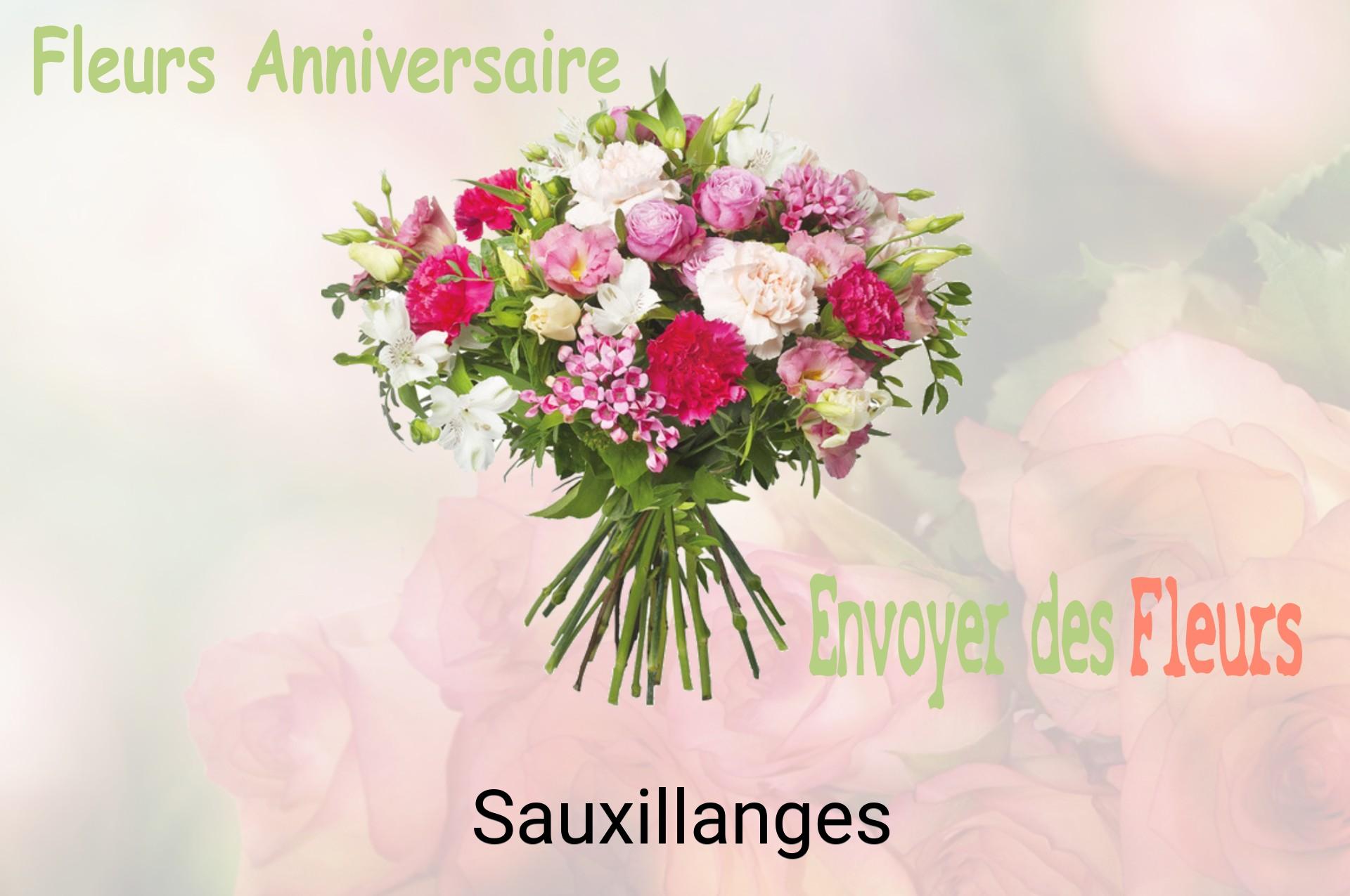 Bouquet de fleurs d’anniversaire livré à Sauxillanges
